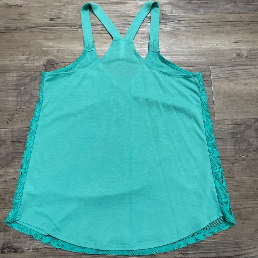 Laced Racerback Tank Top - Picture 6 of 6